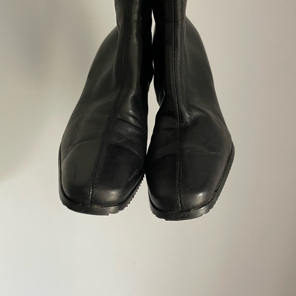 ST.John Heeled Black Boots Womens Size EU 36.5 - Picture 3 of 6